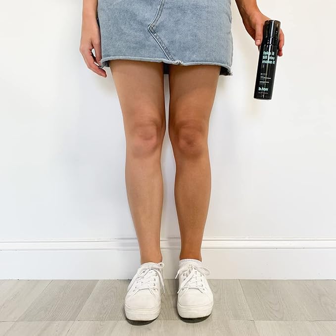 B.TAN Dark Self Tanner Mousse, 1 Hour Sunless Tan, Vegan, Cruelty Free, 6.7 Fl Oz