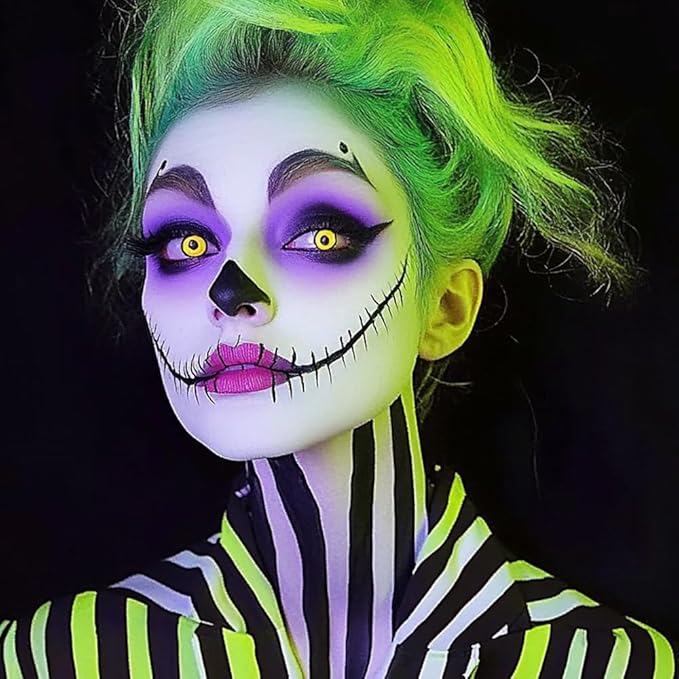 Purple & Blue Eyeshadow - 16 Color Glitter & Matte Eyeshadow Palette, Korean Makeup, Waterproof & Bright Colours