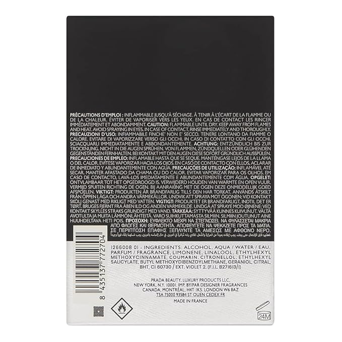 Prada Luna Rossa Carbon Pour Homme 5.0 oz Eau de Toilette Spray