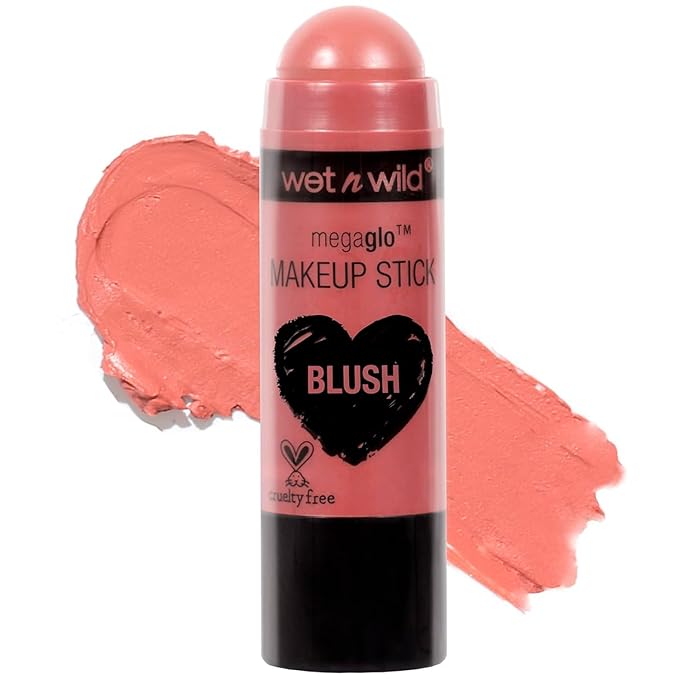 wet n wild MegaGlo Makeup Stick, Buildable Color, Floral Majority