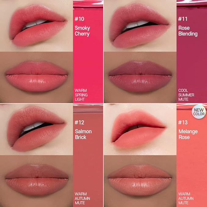 ETUDE Fixing Tint 4g | Long Lasting, High Pigmented Liquid Lipstick, Lip Stain, Waterproof, Lightweight matte finish, Full Coverage (#07 Cranberry Plum)