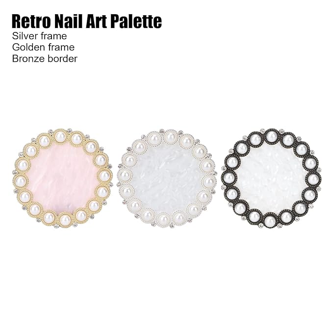 Polish Mix Palette, Resin Nail Art Display Board