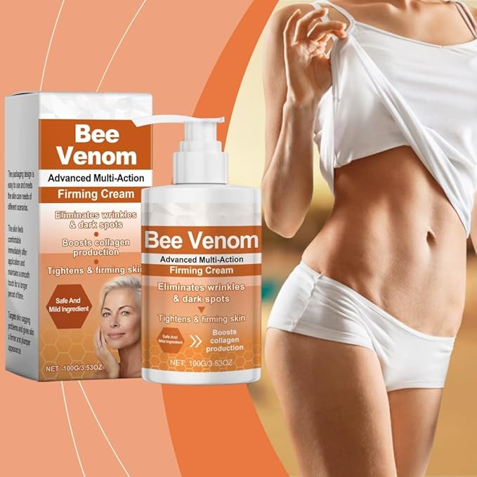 BotoxBee Advanced Multi-Action Firming Cream | Natural Bee Venom Formula for Lifting, Toning & Hydration | Anti-Aging Moisturizer for All Skin Types (2PCS)