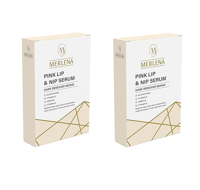 (Pack of 2) Merlena Pink Lip Hydrating