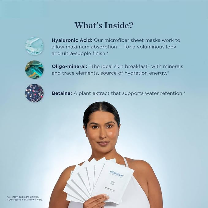 Ageless Volume Hyaluronic Face Mask- Reduce Aging