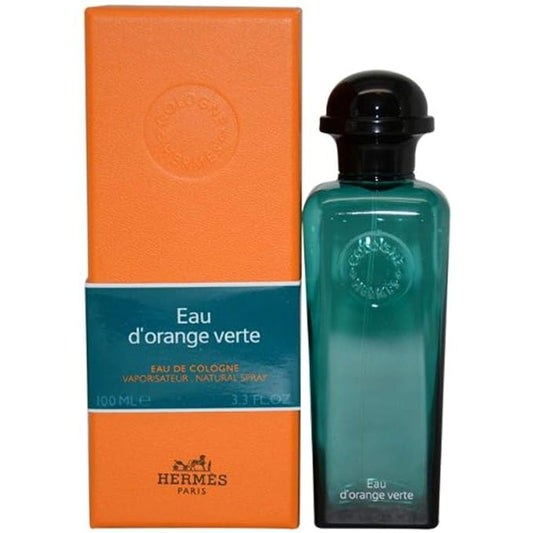 Hermes Eau D'Orange Verte Eau De Cologne Spray for Unisex, 3.3 Ounce