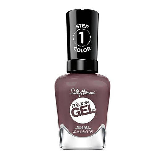 Sally Hansen Miracle Gel™, Saddle Up, Long Lasting, Gel-Like Formula, No UV Lamp Needed, Brown Nail Polish