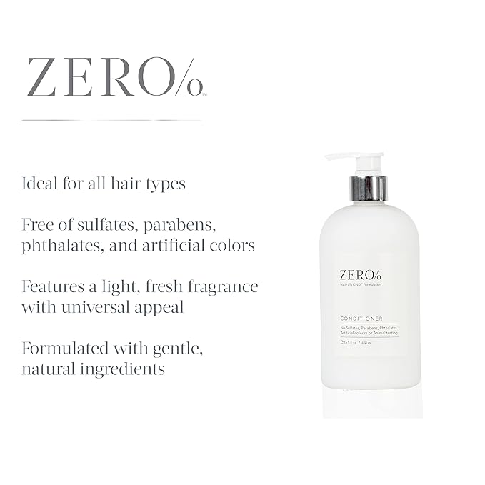 Gilchrist & Soames Conditioner (Zero% Collection Conditioner, 15.5oz)