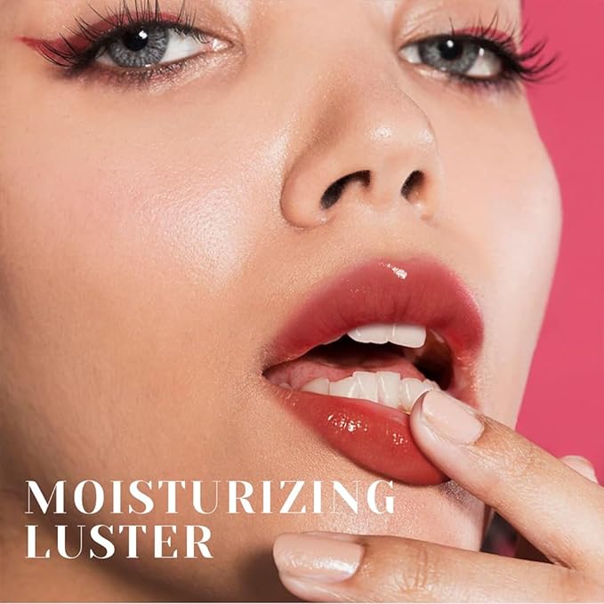 Hydrating Lip Glow Oil, Moisturizing Lip Glow Oil, Nourishing Glossy Transparent Lip Oil, Plumping Lip Oil, Lip Balm, Non-sticky Tinted Toot Lip Balm for Lip Care (ROSEWOOD) 0.2 OZ