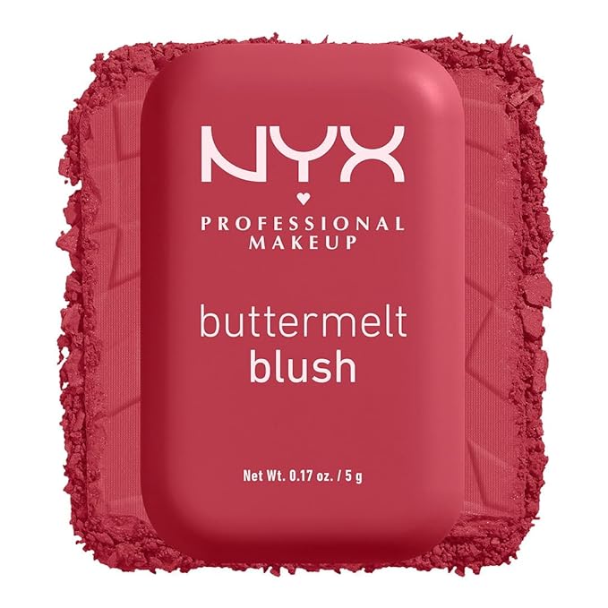 NYX PROFESSIONAL MAKEUP Powder Blush, 12HR Wear, Vegan And Butta