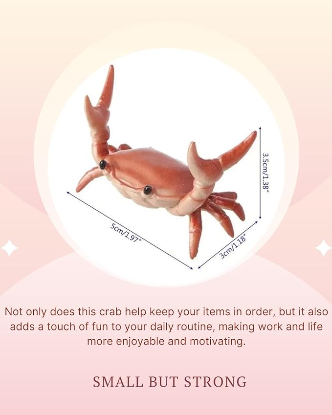 Crab makeup brush holder, perfect