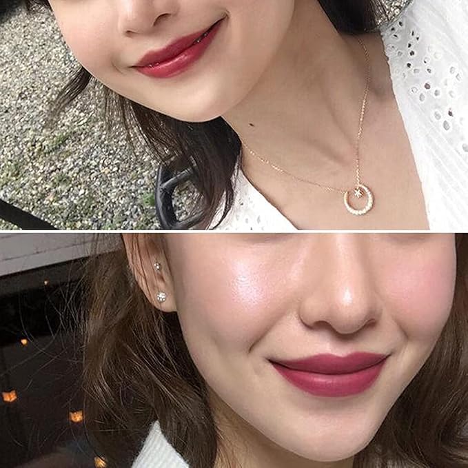 FZBNSRKO 6Pcs Gradient Pink Lip Gloss Tube Vial Empty Refillable Lipstick,Lip Gloss DIY Makeup Lipstick Tube Feminine Products,8ml