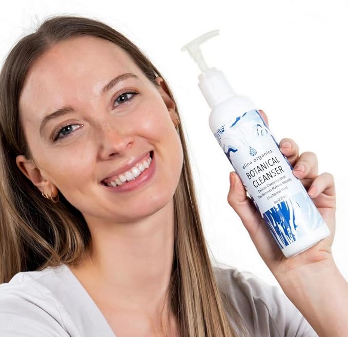 Botanical Cleanser, Facial Cleanser, Non-Toxic, Organic, Spirulina, Will Bark Extract, All Natural Ingredients, Cleansing Lotion, Hydrating, Makeup Remover, Face Wash, Anti-Aging