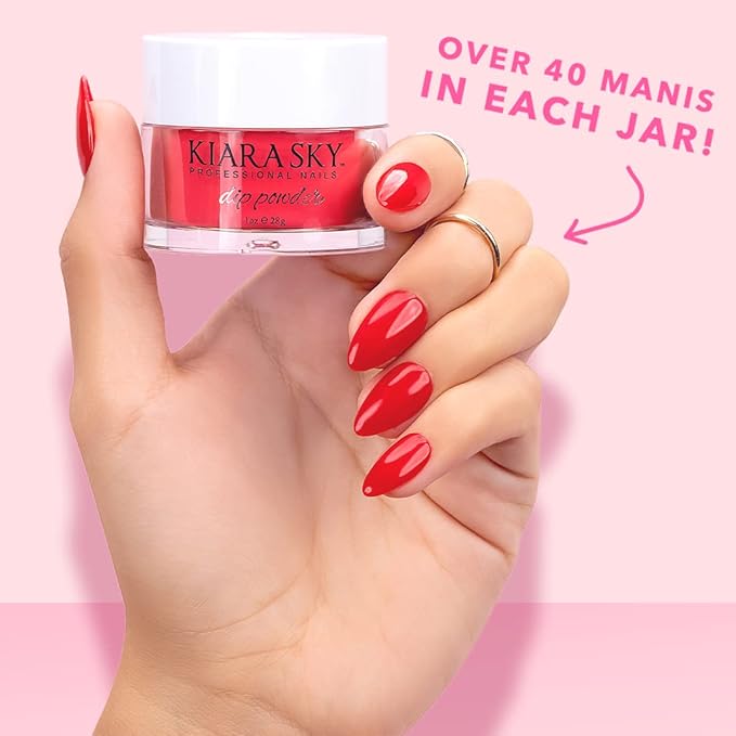 Kiara Sky Long Lasting Nail Dip Powder Pink Flower Child 1 oz