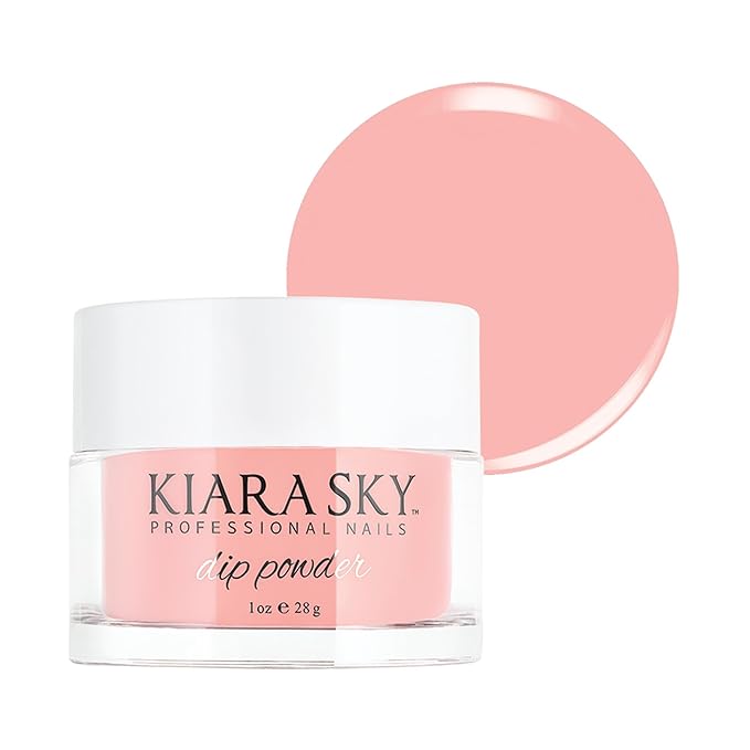 Kiara Sky Long Lasting Nail Dip Powder Pink Frost Bite 1 oz