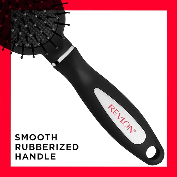 Revlon Detangle & Smooth Black Cushion Hair Brush