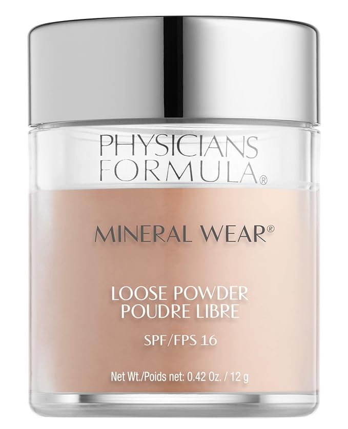 Physicians Formula Mineral Wear Talc-Free Loose Powder Creamy Dermatologist Tested
