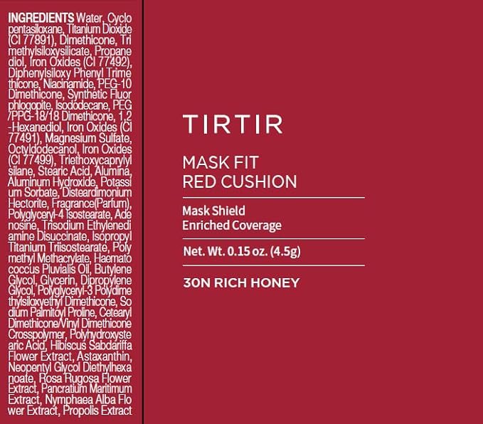 TIRTIR Mask Fit Red Cushion Foundation | Japan's of 1))