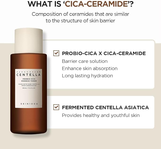 SKIN1004 Madagascar Centella Probio-CICA Essence Toner 7.10 fl.oz, 210ml