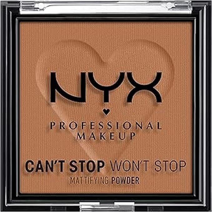 NYX PROFESSIONAL MAKEUP Can't Stop Won't Stop Mattifying Pressed Powder - Mocha