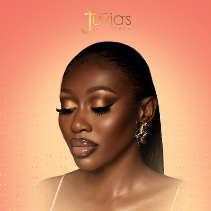 Juvia's Place Lip Gloss Reflect Shes Royal, Cool-Toned Berry, Long Lasting Hydrating The Reds & Berries 16 oz,