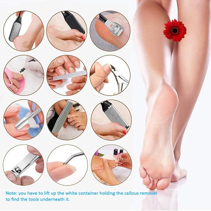 Foot file callus remover for