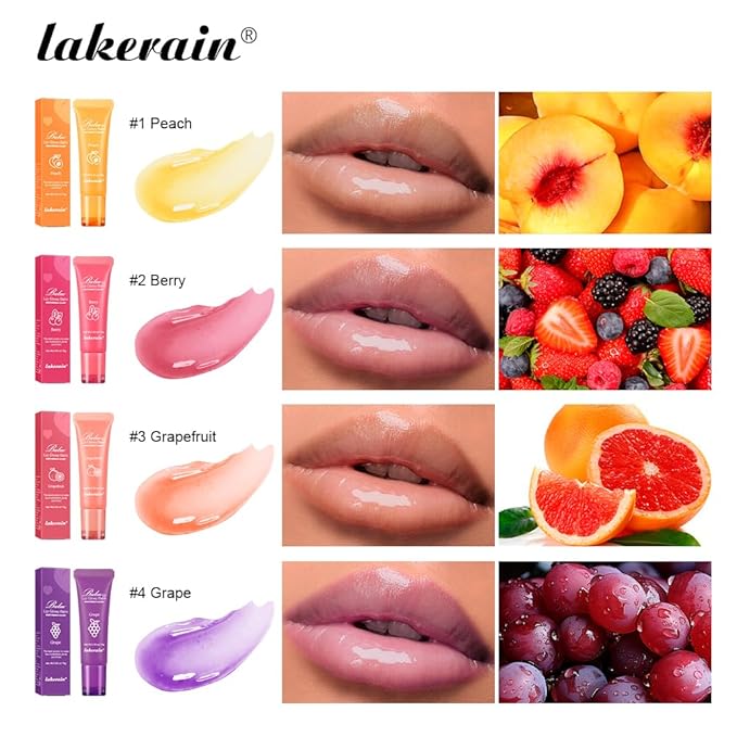 Lip Glowy Balm, Tinted Lip Balm Moisturizing