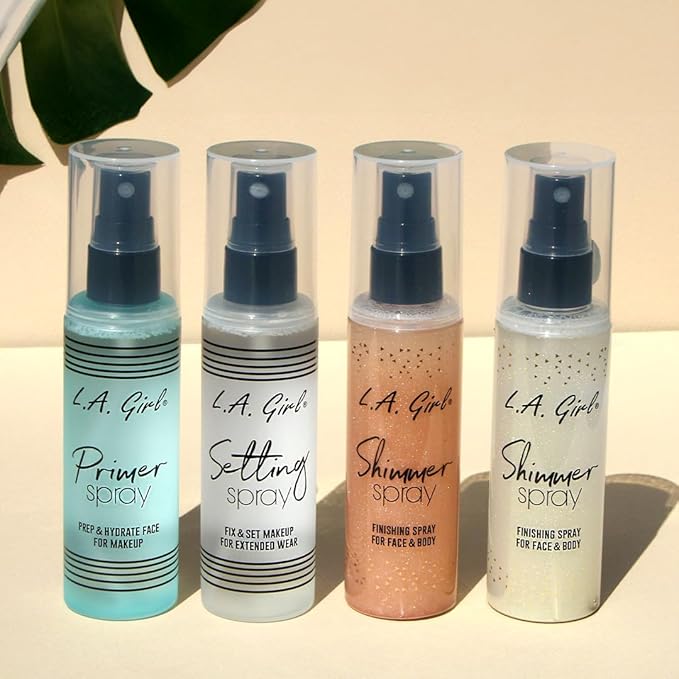 L.A. Girl Shimmer Spray Rose Gold, 2.7 Fl Oz (Pack of 3)