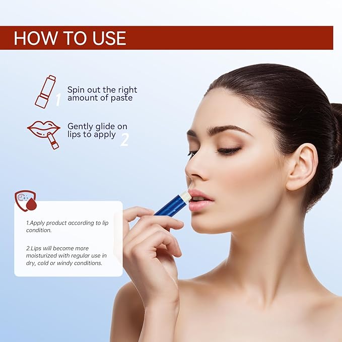 2Pcs Natural Lip Repair Stick -