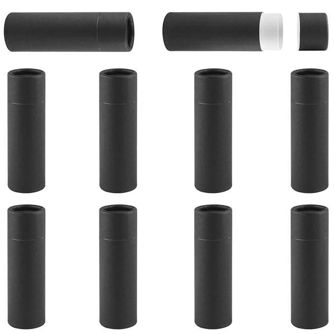 10 Pcs 25g Paperboard Lip Balm