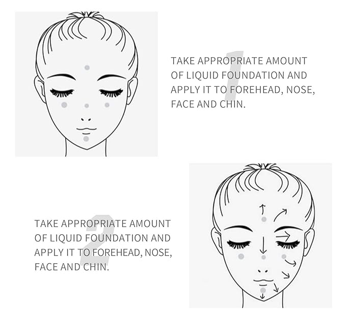 2 Pack PHOERA Foundation, 24HR Matte Oil Control