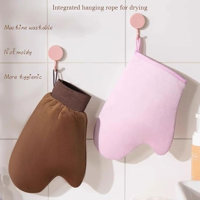 2 pieces tanning mitts self tanner for back tan face self tanner set tanning gloves for self tan lotion applicator