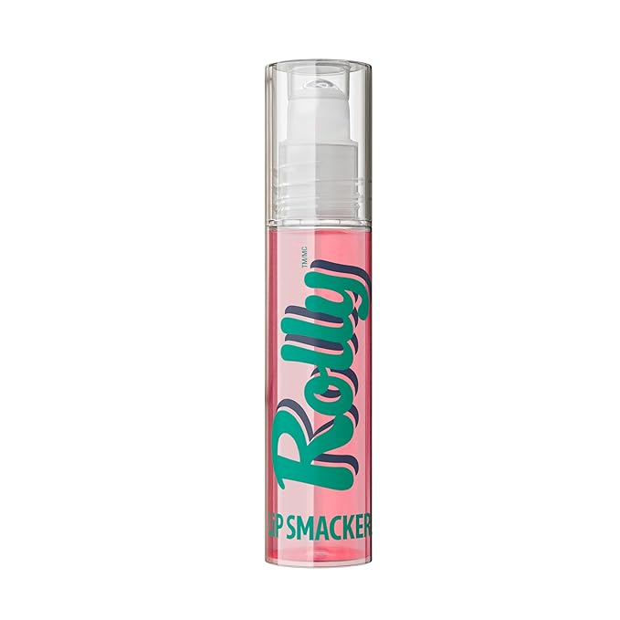 Lip Smacker Rolly Lip Gloss, Classic Roller-Ball Design for a Cooling Sensation, Hydrating & Moisturizing Shine - Strawberry