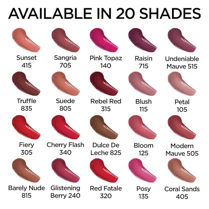 L'Oréal Paris Makeup Infallible 8 Hour Hydrating Lip Gloss, Modern Mauve, 0.21 Fl Oz