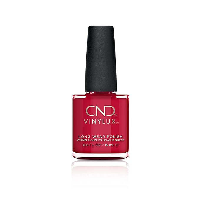 CND Vinylux Longwear Red Nail Polish, Gel-like Shine Longwear