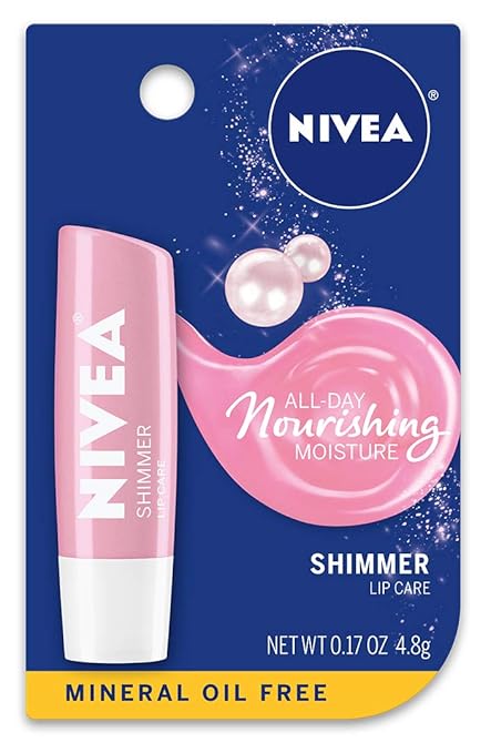 NIVEA Shimmer Lip Care - Pearly oz.