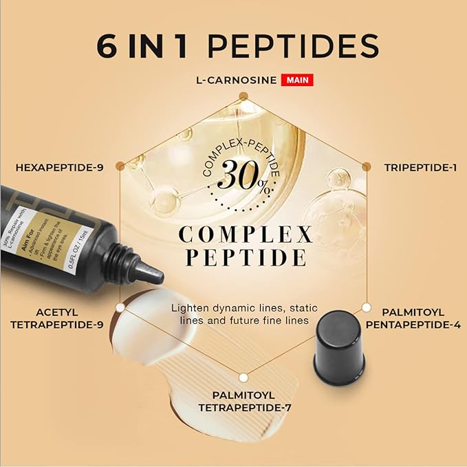 Temporary eye tightener eye cream,