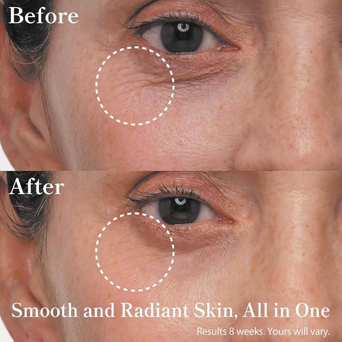 Perfect One Firming Facial Cream with Niacinamide, Collagen, and Hyaluronic Acid – Daily Anti-Aging Cream – 5-in-1: Serum, Moisturizer, Eye Cream, Primer, and Mask for All Skin Types – 1.76 oz