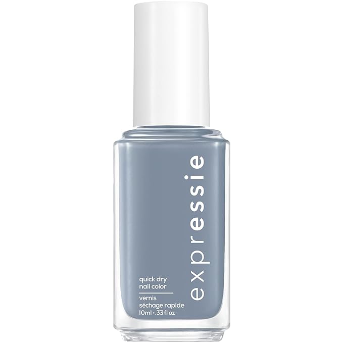 Essie expressie, Quick-Dry Nail Polish, 8-Free Vegan, Slate Vegan,