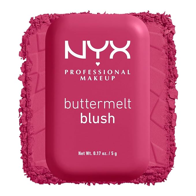 NYX PROFESSIONAL MAKEUP Buttermelt Powder Blush, Fade and Than Before