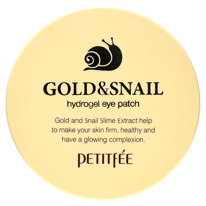 Gold & snail hydrogel eye