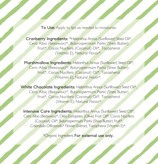 Nature's Silk Lip Balm, Organic (Holiday