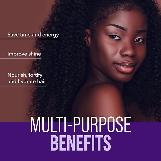 The Mane Choice The Alpha Easy On The Curls Hydration Curly Hair Conditioner, Nourishing Detangling Conditioner Enriched with Biotin & Vitamin E, Sulfate & Paraben-Free, 16 oz