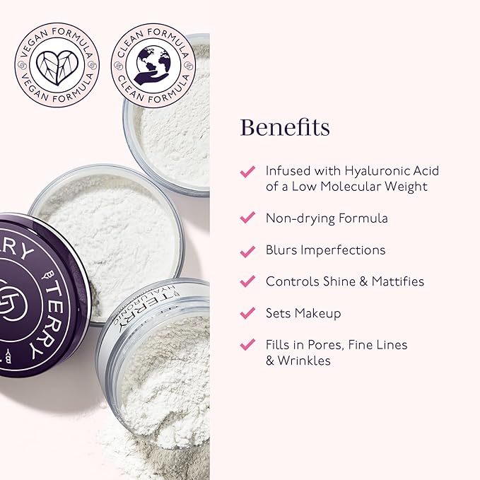 By Terry Hyaluronic Hydra-Powder | Colorless, Loose Face 10g