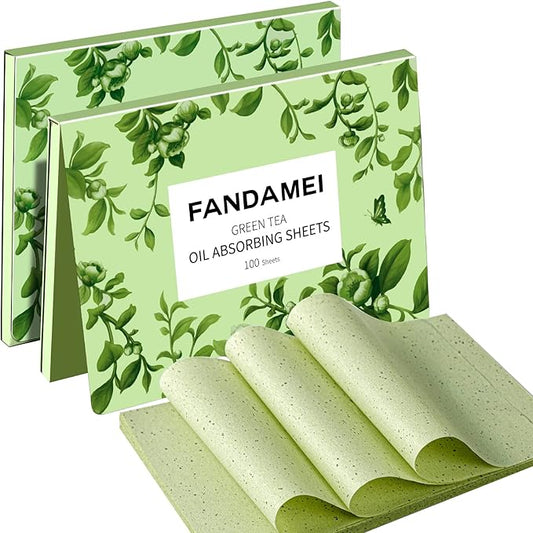 FANDAMEI Oil Blotting Sheets For Face, Oil Blotting 200 Counts
