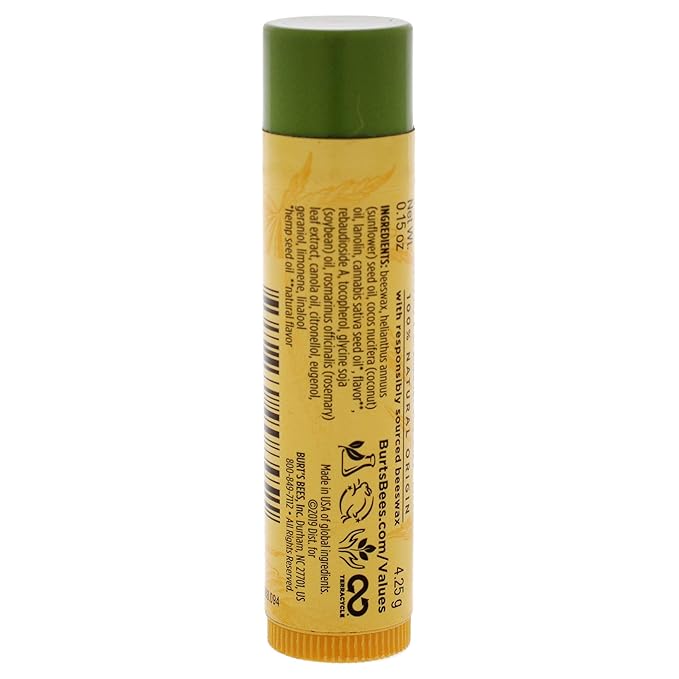 Burts Bees Hemp Moisturizing Lip Balm