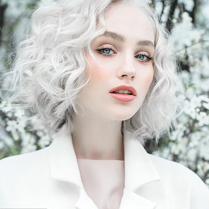 White Temporary Hair Color,Natural Hair