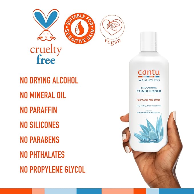 Cantu Weightless Smoothing Conditioner, 13.5 fl oz
