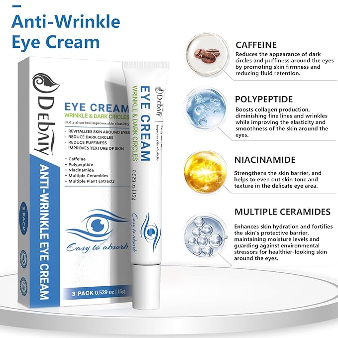 3 pack anti-wrinkle eye cream