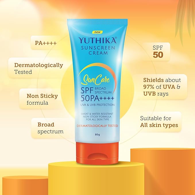 Yuthika Sunscreen SPF 50 PA++++